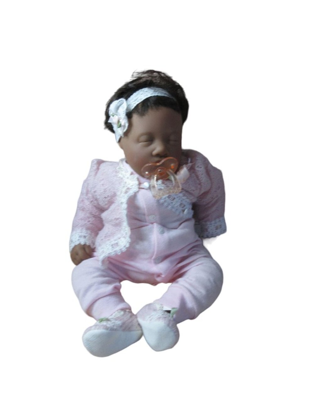 Lee Middleton Romper Series First Born 18" African American Girl FB-D-ROG